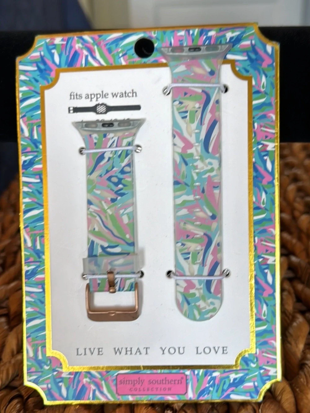 Simply Southern Pastel Abstract Apple Watch Band